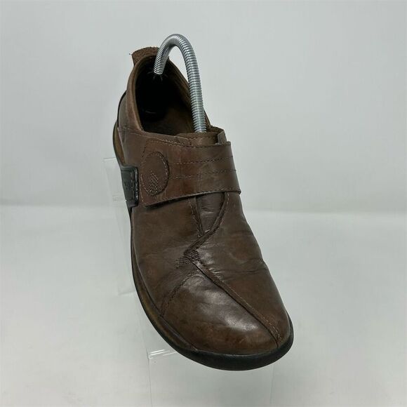 Romika Women's Chocolate Brown Leather Slip-On Casual Loafers Size 40 (US 9-9.5) - Picture 3 of 12